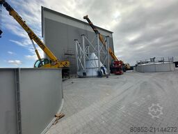 Polygonmach 500Tons capacity cement silo bolted type