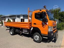 FUSO 6C18 4x4 ALLRAD/ANBAUPLATTE/3-Seiten-Kipper/AHK