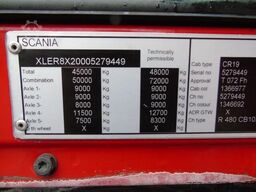 Scania R480 +10X2  + VBG CABLE 30TON
