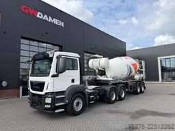 MAN TGS 33.460 6x4 +Mixeroplegger 12 m3 De Buf Euro 6