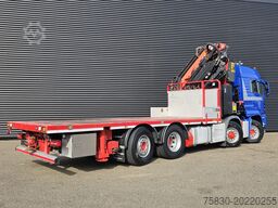 MAN TGS 35.500 8x4-6 / PALFINGER 92 t/m CRANE +JIB