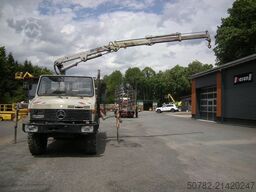 MERCEDES-BENZ Unimog U1250 mit Kran MKG 105