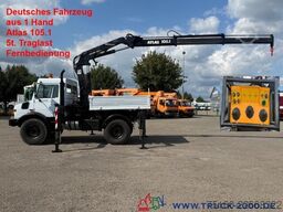 Unimog U1450 Atlas 105.1 Fernbedieung 5t. Traglast 1.Hd