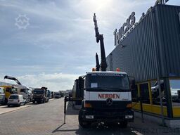 Mercedes-Benz ATEGO 1823 + HIAB-102-S 2 +euro 2 +  HAAK SYSTEEM