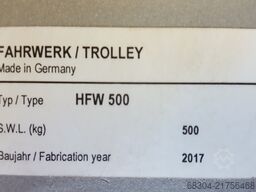 DEMAG / ABUS / STAHL / LIFTKET Laufkatzen / Rollfarhwerk - 24 Stück