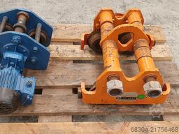 DEMAG / ABUS / STAHL / LIFTKET Laufkatzen / Rollfarhwerk - 24 Stück