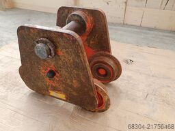 DEMAG / ABUS / STAHL / LIFTKET Laufkatzen / Rollfarhwerk - 24 Stück