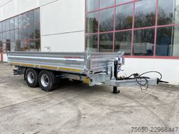 Möslein TTD 14 Schwebheim  14,4 t Tandemkipper Tieflader Breite Reifen-- Neufahrzeug --