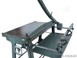 Gilotyna ręczna Franz Pytlik Nürnberg – cięcie 112 cm – żeliwna, profesjonalna Gilotyna ręczna Franz Pytlik Nürnberg – cięcie 112 cm – żeliwna, profesjonalna