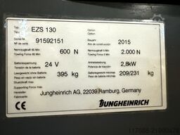 Jungheinrich EZS 130 - Service Neu - Nur 688 Std.