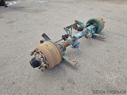 ROR tmt 9 tons traileraxle single tires.