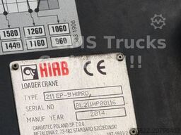 SCANIA R490 / 6X4 / Blatt / 18m Hiab Kran