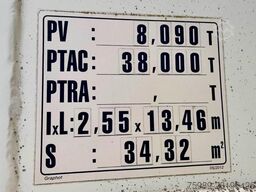 Trouillet SOCARI 69 m3 left side opens, self-pump tires, ...