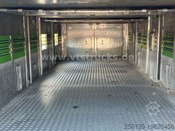 Fiege Tec AT 24/80 3.Stock Viehanhänger,Hubdach