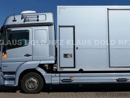 MERCEDES-BENZ Atego 924 geschloss. Autotransporter Standklima