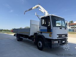 Iveco Eurocargo 150E18 Pritsche+Kran Amco Veba