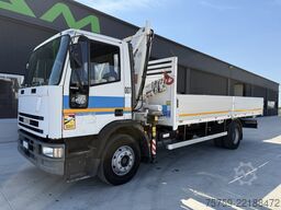 Iveco Eurocargo 150E18 Pritsche+Kran Amco Veba