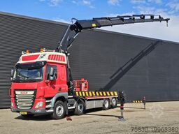 DAF CF 460 8x2/6 / FASSI 82 t/m CRANE / KRAN - 18.3...