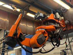 Cloos Qirox Roboter auf Hochfahrbahn