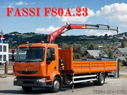RENAULT MIDLUM 220 DXI *PRITSCHE 7,20m *FASSI F80A.23