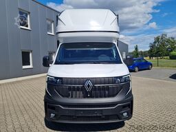 Renault Master 35 Pritsche Schlafkab Schiebe Plane LUFTFEDER