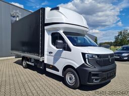 Renault Master 35 Pritsche Schlafkab Schiebe Plane LUFTFEDER