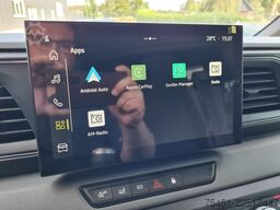 Renault Master 35 Pritsche Schlafkab Schiebe Plane LUFTFEDER