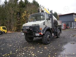 UNIMOG U2100 437/30 Zugmaschine mit Kran P14500D