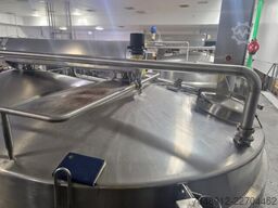 APV Curd Master 22,000 ltr Cheese Vats
