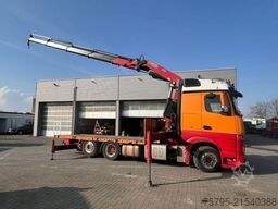 MERCEDES-BENZ Actros neu 2558 6x2 Pritsche Kran Fassi 415 40m/