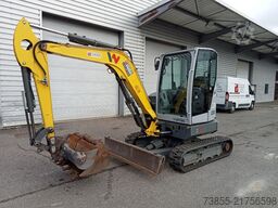 Wacker Neuson EZ36 with 3 excavator buckets
