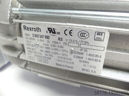 Rexroth 3SIEK63-4C2/339 MNR 3842547992  Getriebe SN: 717B17309197