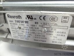 Rexroth 3SIEK63-4C2/339 MNR: 3842547992  Getriebe SN: 717B17309194