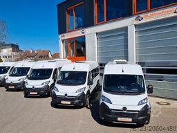  2 x Opel Movano, 3 x Fiat Ducato 18 Sitzer Jumpe