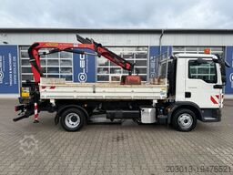MAN TGL 8.220 4x2 Kipper Kran Palfinger 7.001-K A