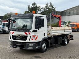 MAN TGL 8.220 4x2 Kipper Kran Palfinger 7.001-K A