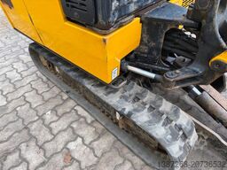 JCB 16C-1 /2022 BJ/939 H/verbr. Laufwerk/3xLöffel