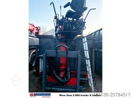 Abrollcontainer mit Kran Palfinger Epsilon E110L