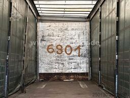 SCHMITZ CARGOBULL S01 SCS 24/L-13.62 Mega-Auflieger Pritsche+Plane