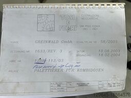 Tosi Ferri Palettierer Kombidosen Model 113 / 03
