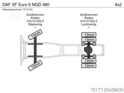 DAF XF Euro 6 NGD 480