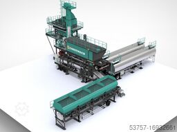 Mobile asphalt mix plant Mobile asphalt mix plant