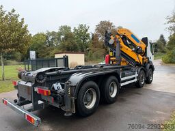 RENAULT Kerax 8x4 Abrollkipper KRAN 27m WINDE FUNK