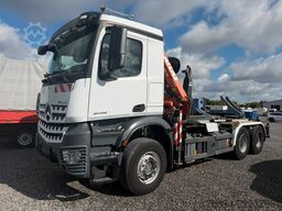 MERCEDES-BENZ Arocs 2642 6x4  KRAN Funk Abrollkipper