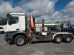 MERCEDES-BENZ Arocs 2642 6x4  KRAN Funk Abrollkipper