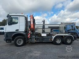 MERCEDES-BENZ Arocs 2642 6x4  KRAN Funk Abrollkipper