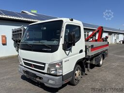 Fuso 3C13 Pritsche 2.85m Heckladekran 3xhydr. 1xmech.