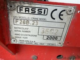 Fuso 3C13 Pritsche 2.85m Heckladekran 3xhydr. 1xmech.