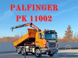 SCANIA G 360 * KIPPER 4,60m * PALFINGER PK 11002/ 6x4