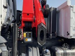 MERCEDES-BENZ AROCS 3351 AK 6X6  3-S-KIPPER BORDMATIK,  PALFINGERKRAN, NEU, MIETKAUF MGL